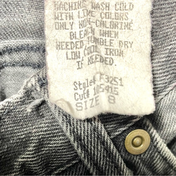 Jeanology Vinatge Look Dark Wash Straight Jeans. Size 8 - Picture 4 of 4